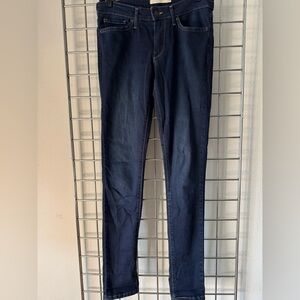 LEVIS STRAUSS & CO Women's Navy Skinny Jeans Size 28